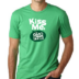 kiss-me-gmo-free-green-shirt-mens-front-design